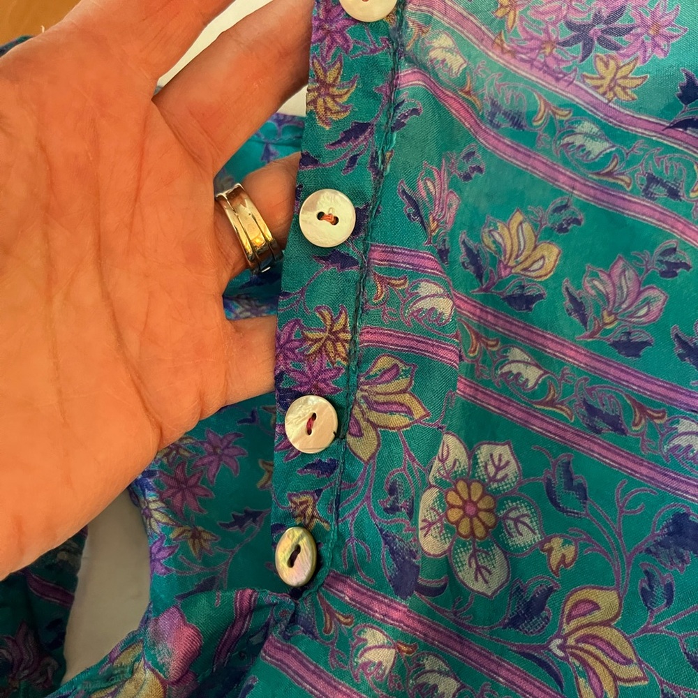 Silk Boho Shift - image 3